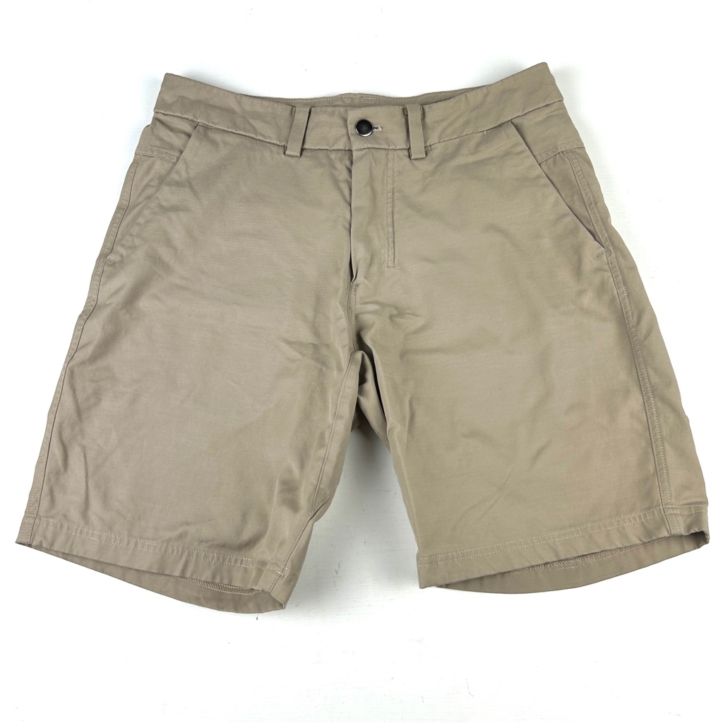 Lululemon Men’s Chino Shorts Sz 32 Khaki Stretch